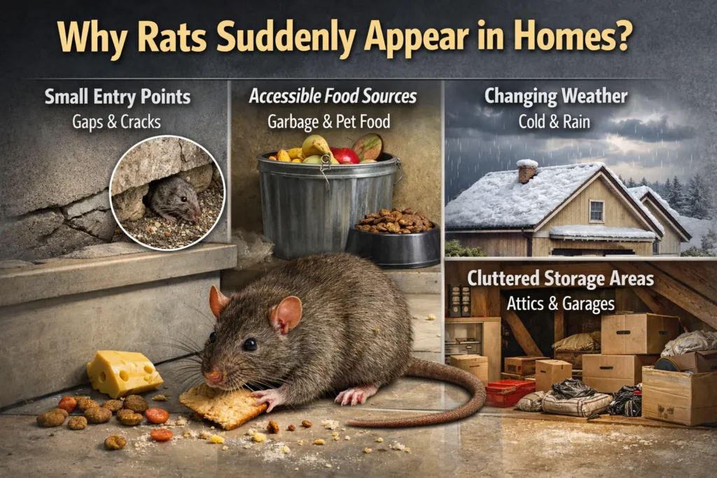 rat problem in homes