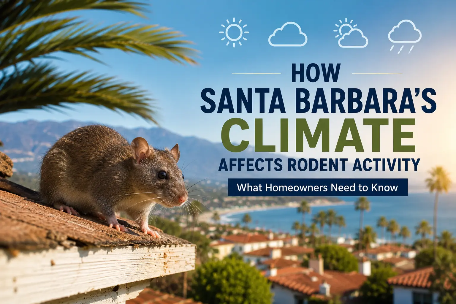 How Santa Barbara's Climate Affects Rodent Activity 1 climate change affect
