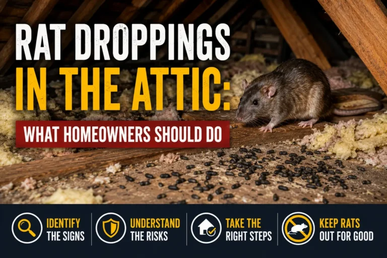 Rat Droppings in the Attic: What Homeowners Should Do 6 rat infestation